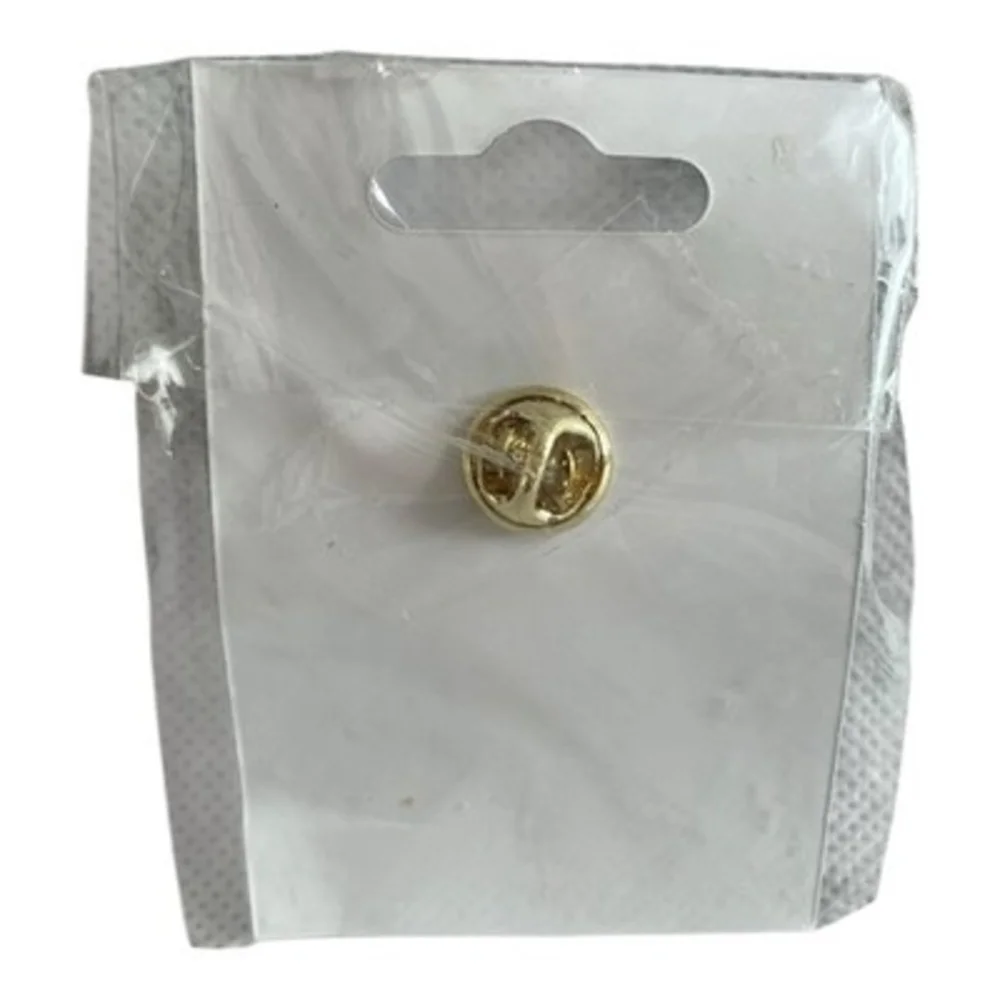 Vintage 1998 Autom Guardian Angel Heart Lapel Pin Gold Tone Religious NIP